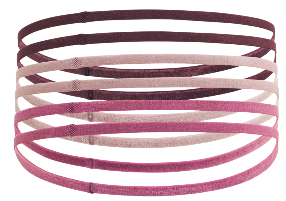 Modni dodatki Under Armour Mini Elastic Headbands 6-Pack Bordo | 1389932-602, 1