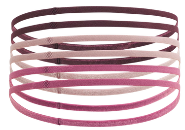 Modni dodatki Under Armour Mini Elastic Headbands 6-Pack Bordo | 1389932-602, 1