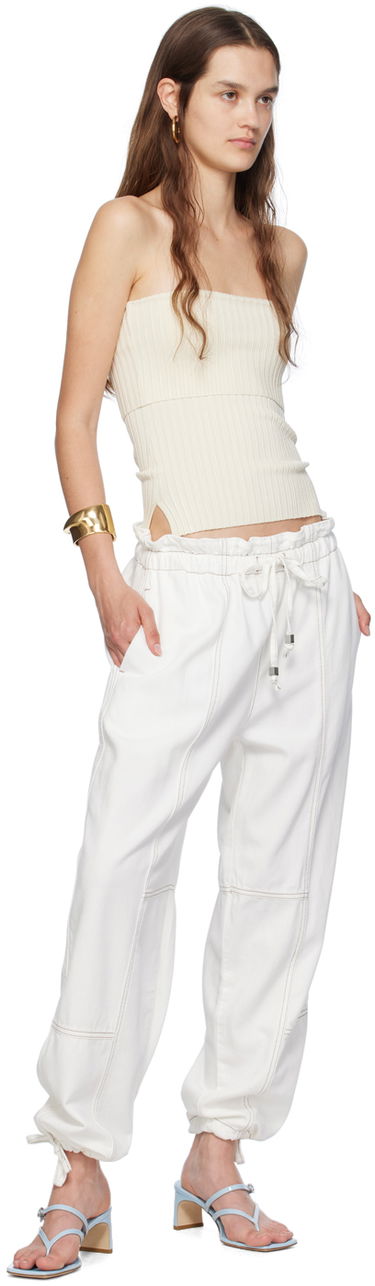 Trenirka rag & bone Rag & Bone Ultra Featherweight Jordan Pants Bela | WDD24P2992FYWH, 3