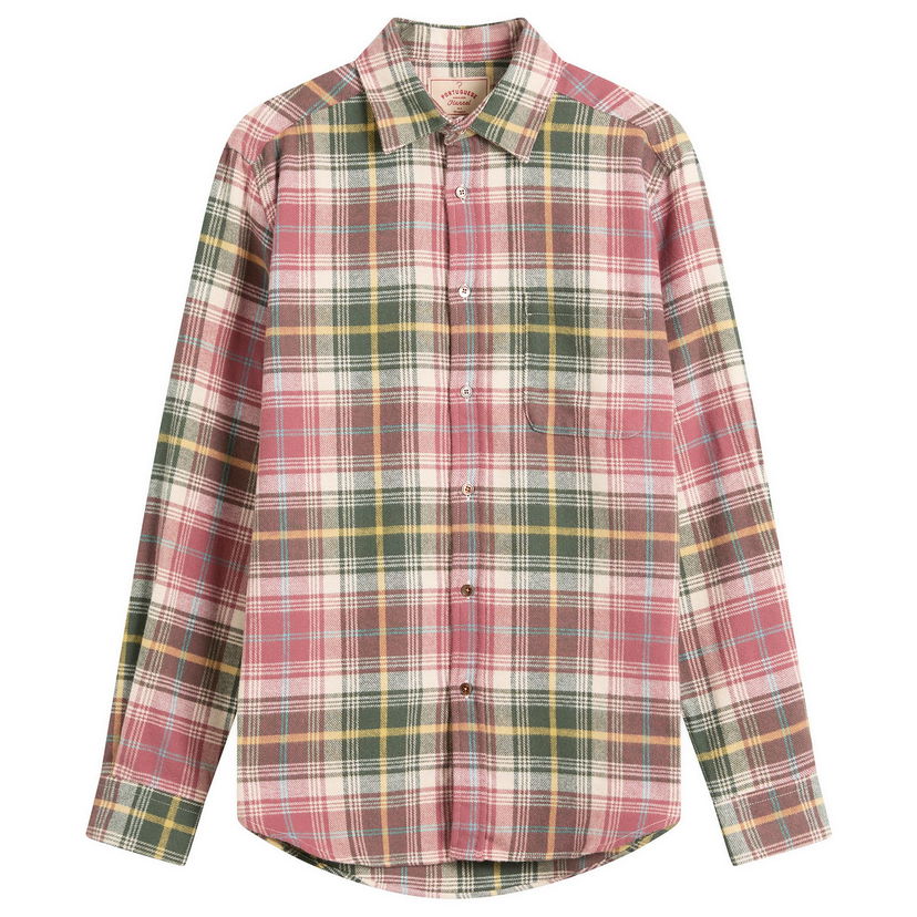 Srajce Portuguese Flannel Alpi Check Flannel Shirt Večbarvna | AW25004-RGC