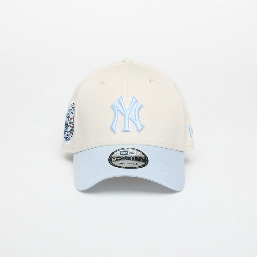 Kapa New Era New Era MLB Patch 9FORTY New York Yankees Adjustable Cap Bež | 60595222