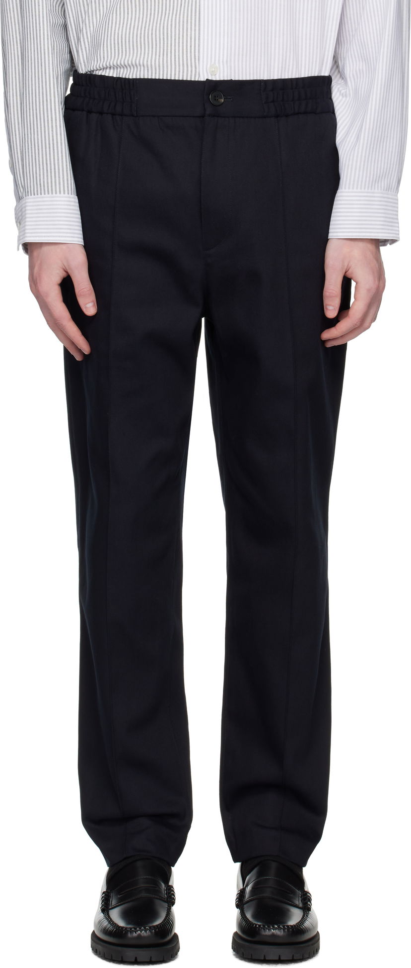 Hlače A.P.C. A.P.C. Joaquin Dress Pants Mornarica | COFCO-H08454