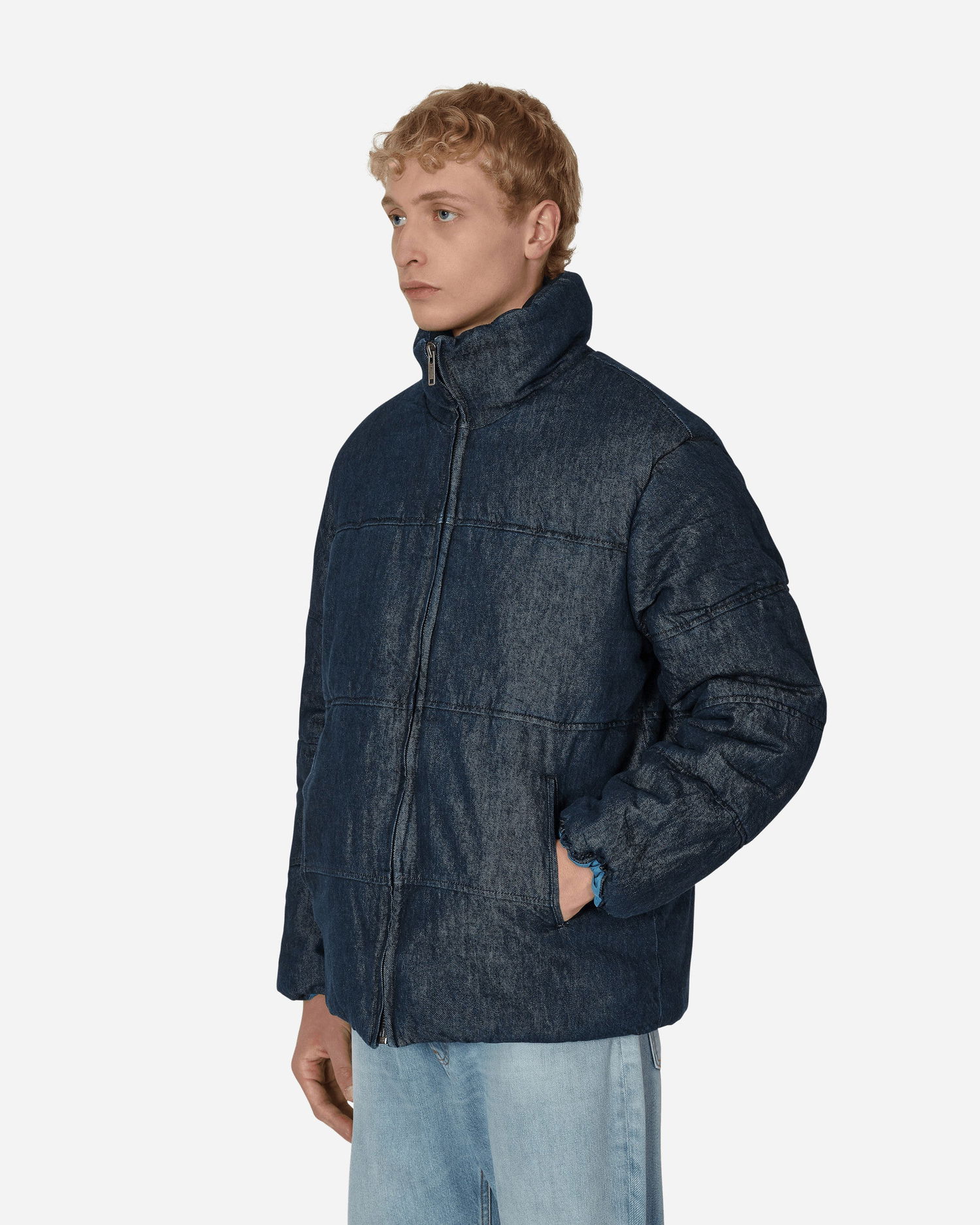 Puhovka GUESS Denim Puffer Jacket Modra | M2BL04D4RW0 F9JJ, 1
