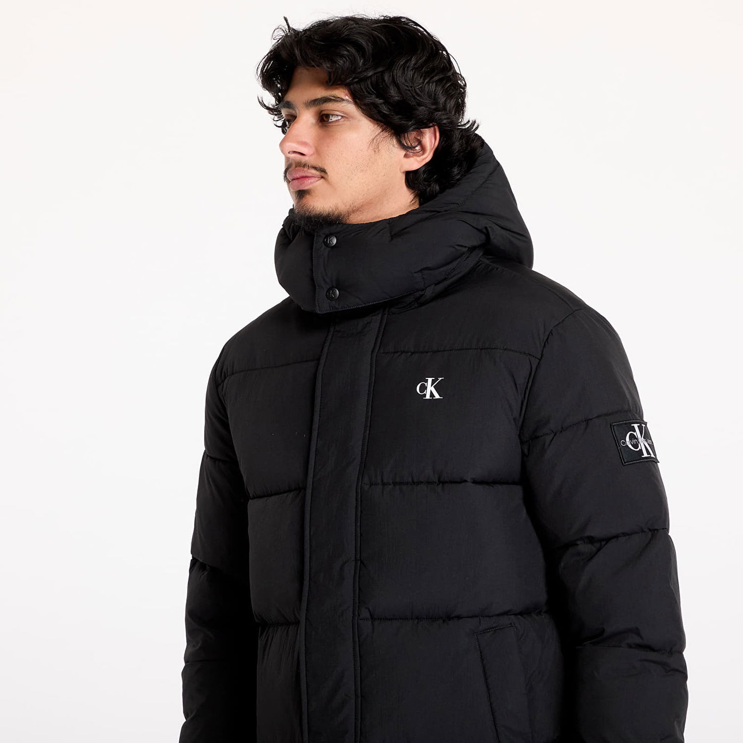 Parka CALVIN KLEIN Essentials Non Down Jacket Black Črna | J30J326109 BEH, 1