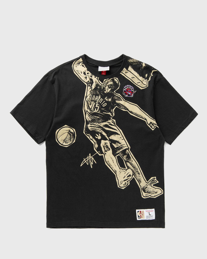 Majica Mitchell & Ness Toronto Raptors Vince Carter Vintage Logo Player T-Shirt Črna | NN12306-TRABLCK