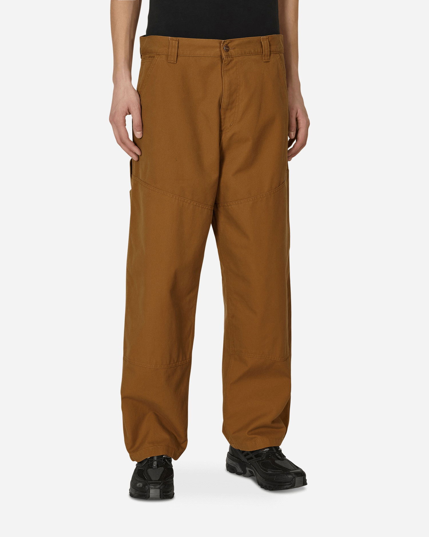 Hlače in kavbojke Carhartt WIP Wide Panel Rjava | I031393 HZ.02, 1