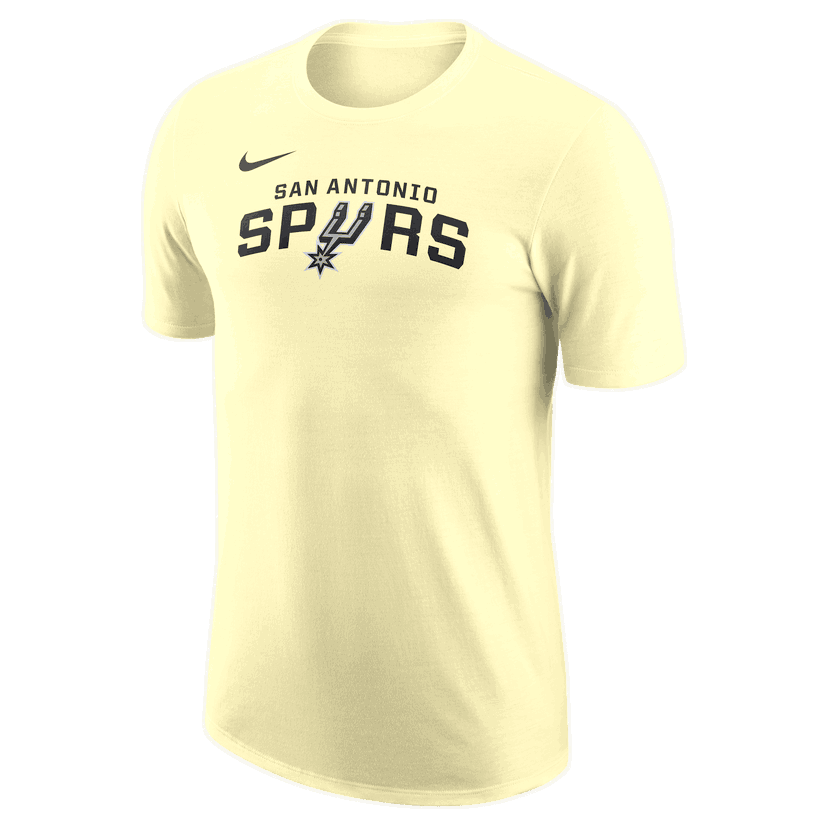 Majica Nike Nike NBA San Antonio Spurs Essential T-Shirt Rumena | FJ0258-744