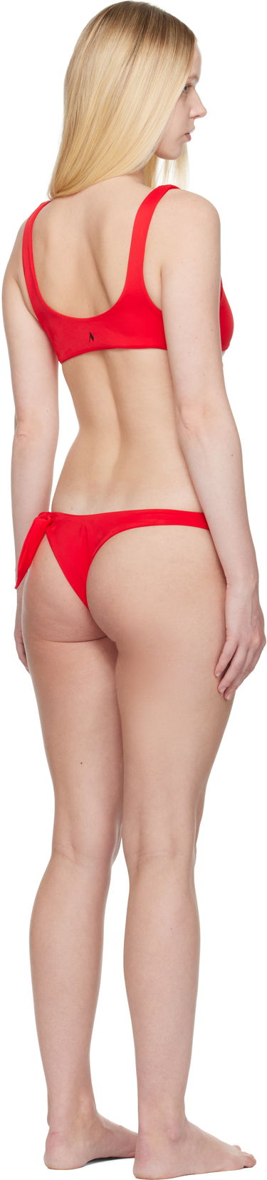 Kopalke The Attico Attico Self-Tie Bikini Rdeča | 250WBC00007 PAA094AA, 2