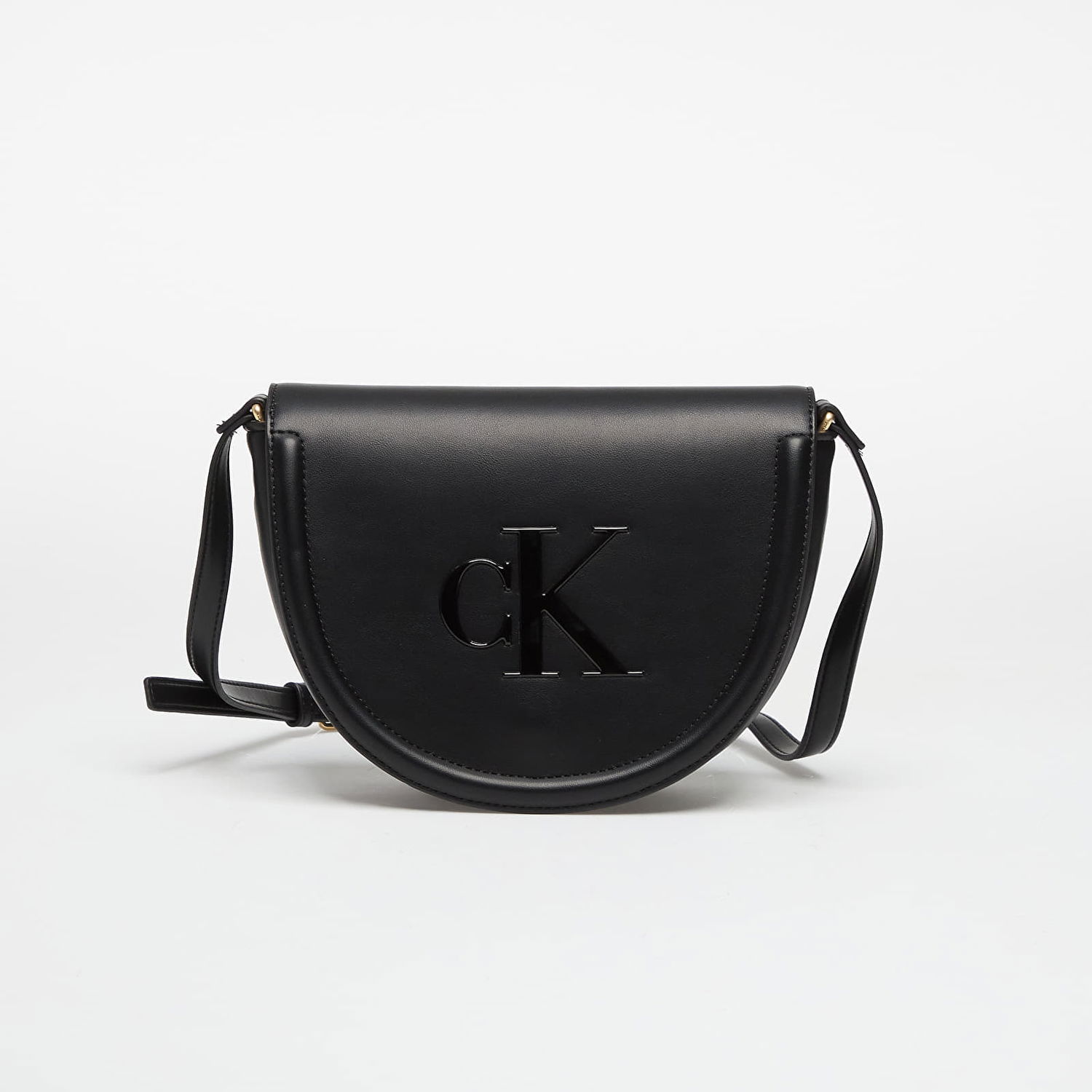 Torba za čez ramo CALVIN KLEIN Calvin Klein Bold Saddle Crossbody Bag Črna | LV04F3221G UB1, 0
