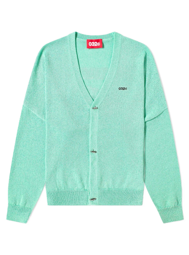 Pleteni pulover 032C St. Marks Cardigan Zelena | SS22-K-2011-M