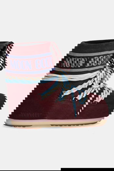 Superge in čevlji Moon Boot Moon Boot Icon Low Suede Bordo | 80D1409670-D013, 3