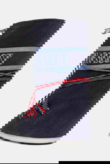 Superge in čevlji Moon Boot ICON Suede Laces Mornarica | 80D1403050.F017, 2