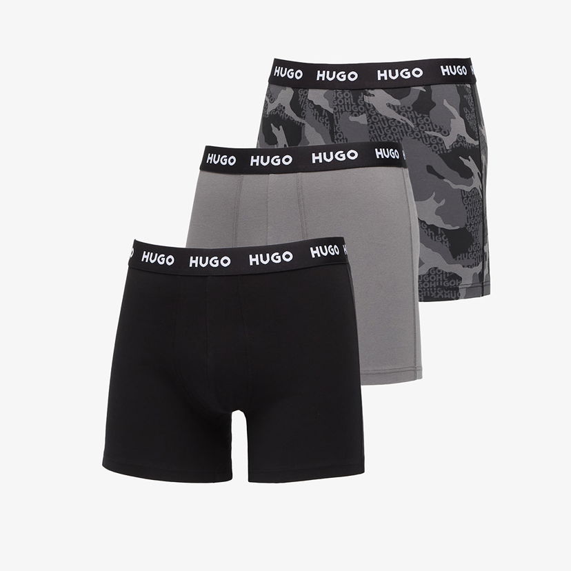 Boksarice BOSS Boxerky Hugo Boxer Briefs 3-Pack Design Multicolor Črna | 50532559-960