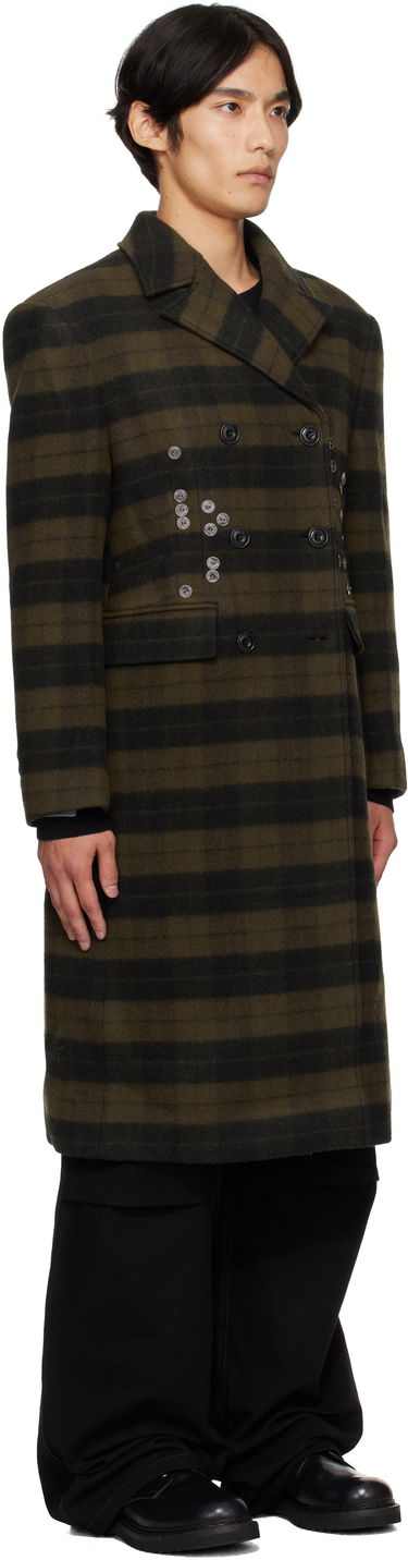 Plašči Andersson Bell Andersson Bell Lacie Check Button Coat Zelena | awa726w, 1