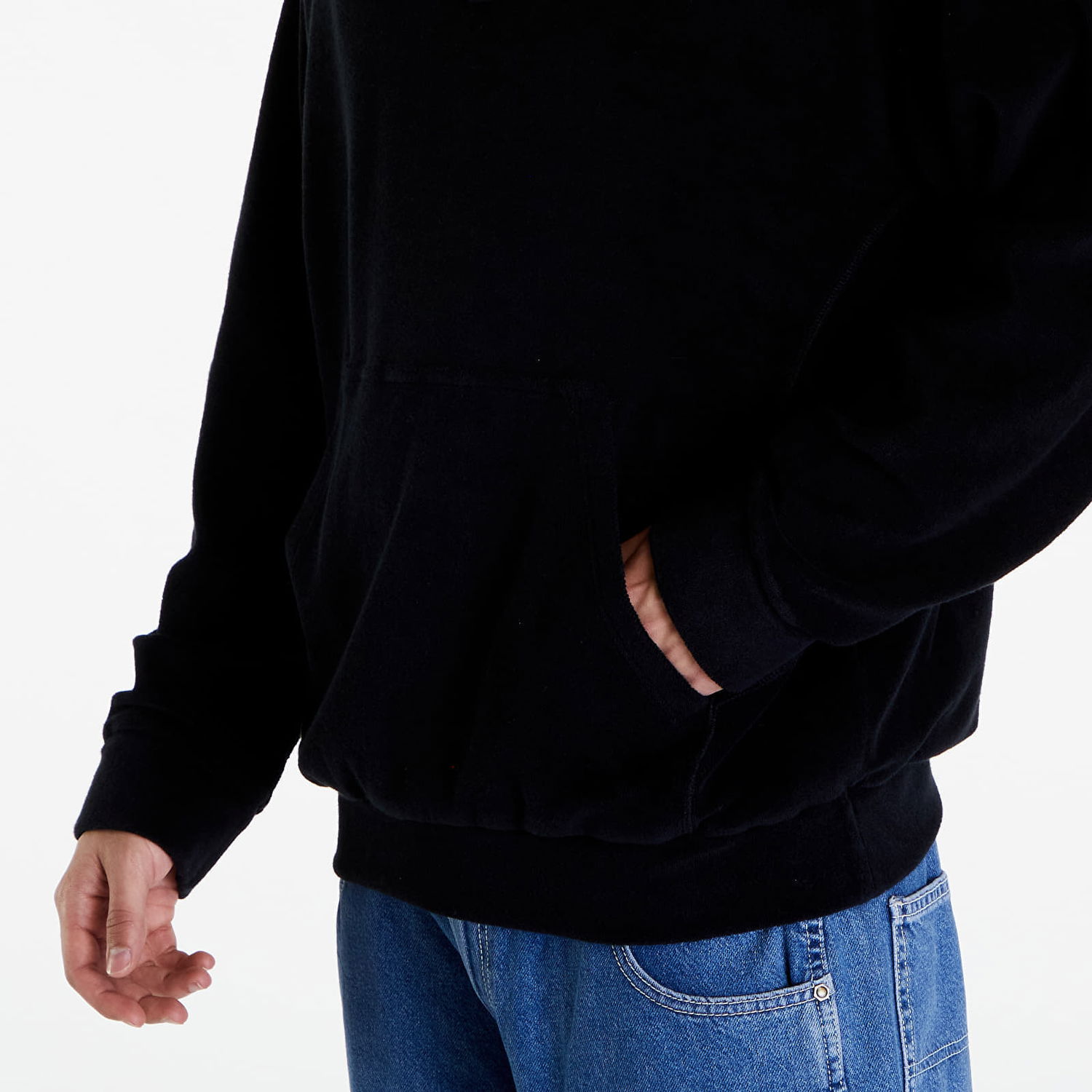 Pulover Reebok Oversized Terry Hoodie UNISEX Črna | RMBB001C99FLE0021000, 1