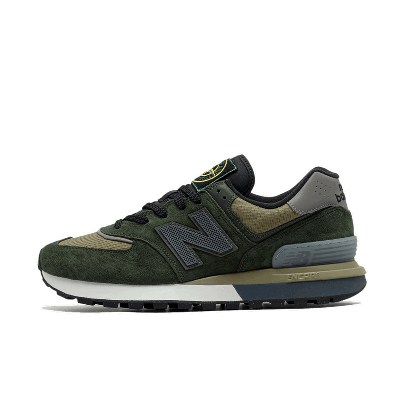 Superge in čevlji New Balance Stone Island x 574 Legacy "Dark Green" Zelena | U574LGIL