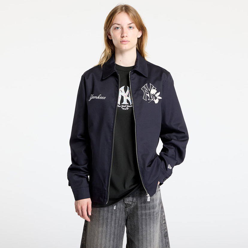 Jakna New Era New Era New York Yankees MLB Collared Jacket Mornarica | 60667816