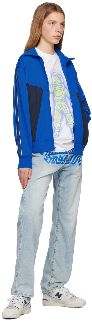 Vetrovka BILLIONAIRE BOYS CLUB Billionaire Boys Club Paneled Track Jacket Modra | B23141, 3