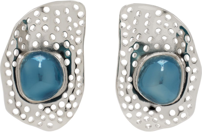 Uhani KIKO KOSTADINOV Kiko Kostadinov Alis Dish Earrings Kovinski | KKWSS25ER01-119