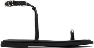 Prstan rag & bone Rag & Bone Geo Ring Sandals Črna | WFF24PF038LE38, 0
