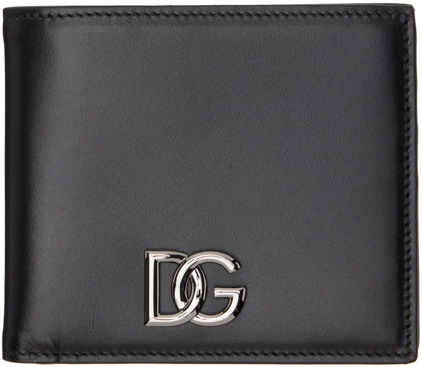 Denarnica Dolce & Gabbana Black DG Wallet Črna | BP1321AW576, 0