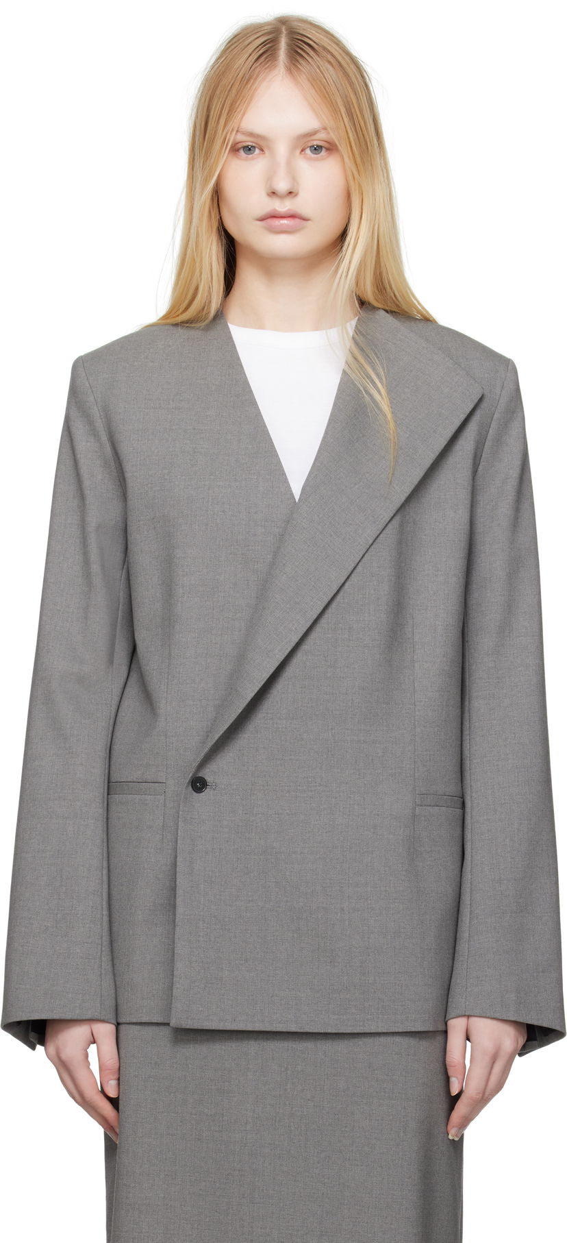 Jakna Loulou de Saison Loulou de Saison Nodo Blazer Siva | NODO