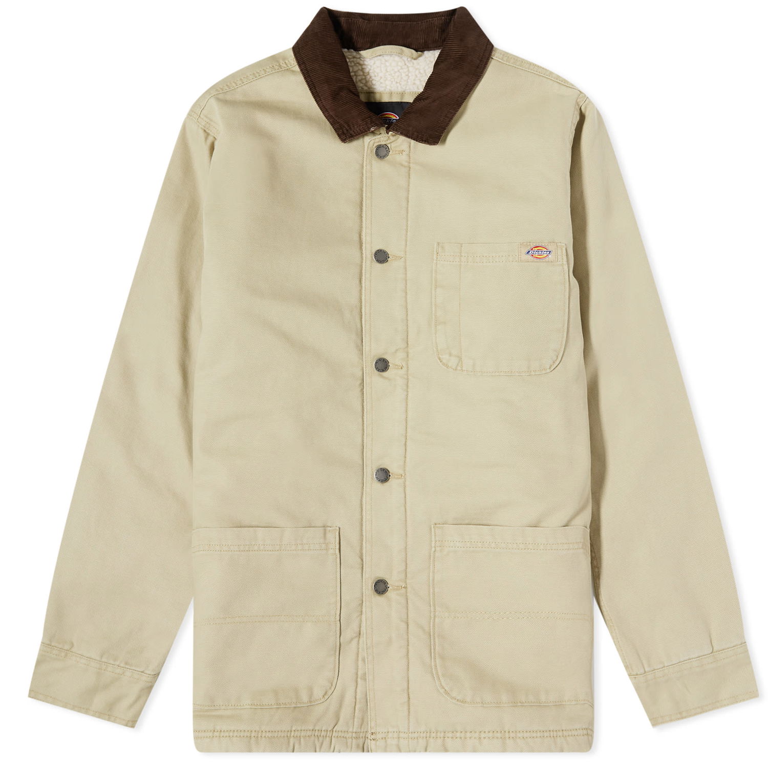 Jakna Dickies Duck Canvas Chore Stone Washed Desert Bež | DK0A4XGAF021, 0