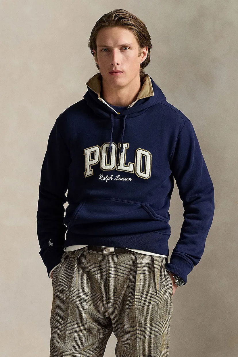 Pulover Polo by Ralph Lauren Polo Ralph Lauren Fleece Hoodie Modra | 710981149