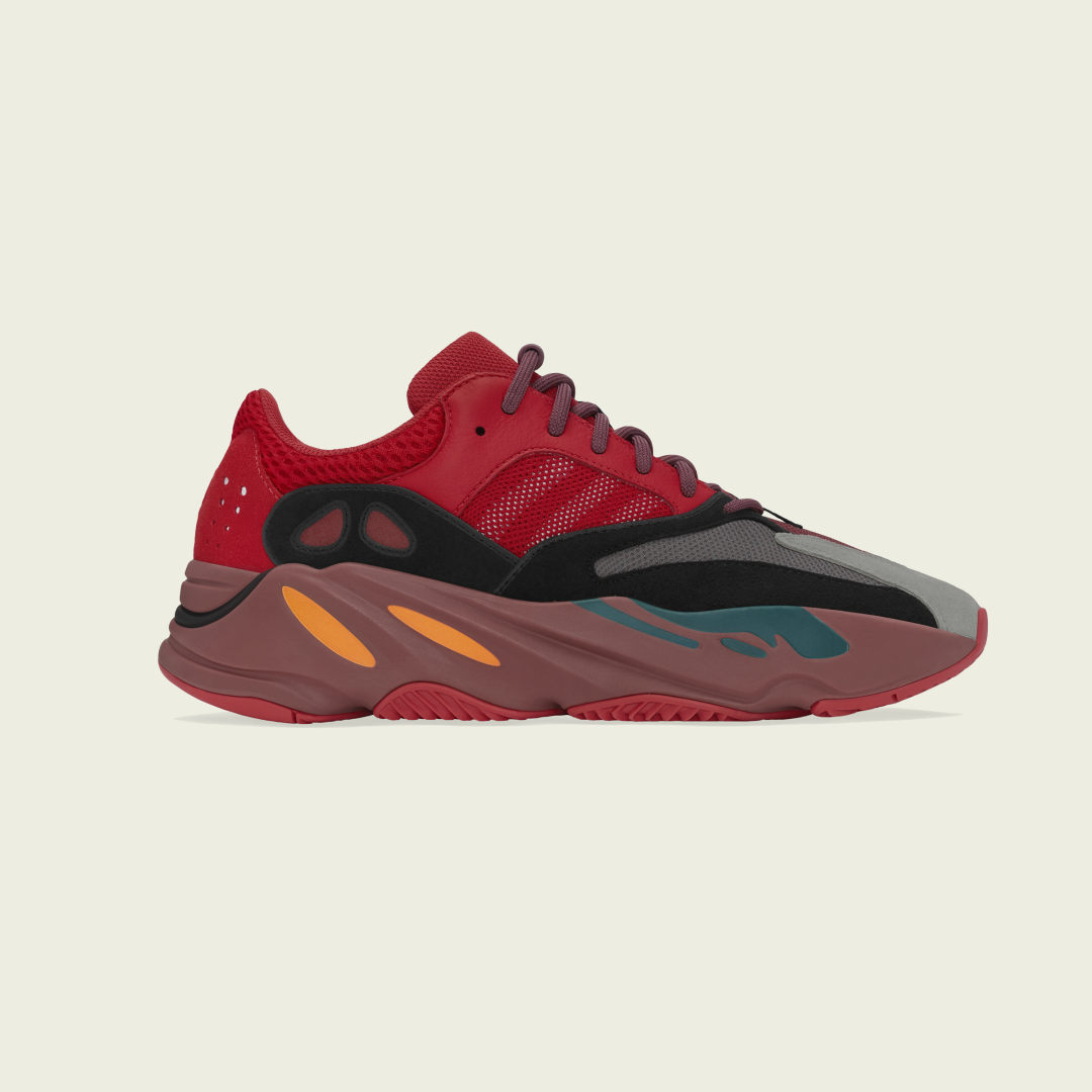 Superge in čevlji adidas Yeezy Yeezy Boost 700 "Hi-Res Red" Rdeča | HQ6979, 1