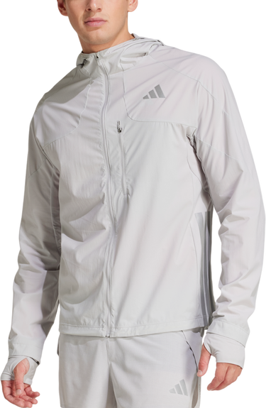 Vetrovka adidas Originals Adizero Ekiden Hooded Jacket Siva | jm7900, 0