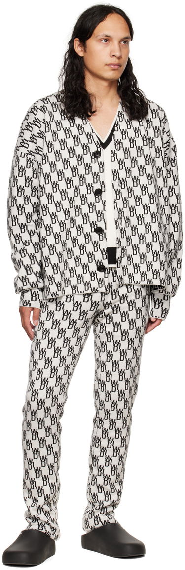 Hlače We11done We11done Jacquard Lounge Pants Bela | WD-KP9-20-096-W-IV, 3