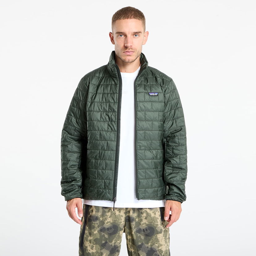 Puhovka Patagonia Nano Puff Jacket Zelena | 84213 OLGG