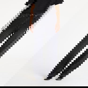 Kavbojke DAILY PAPER Daily Paper Amba Monogram Jeans Črna | 2423029, 0