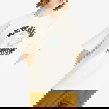 Majica AAPE by A Bathing Ape AAPE Union College T-Shirt, Size Large Bela | AAPTEM1643XX-IVN, 2