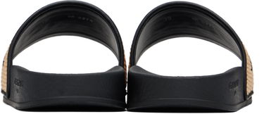 Modni dodatki Givenchy Givenchy Raffia Pool Slides Bež | BE3076E29B015, 1