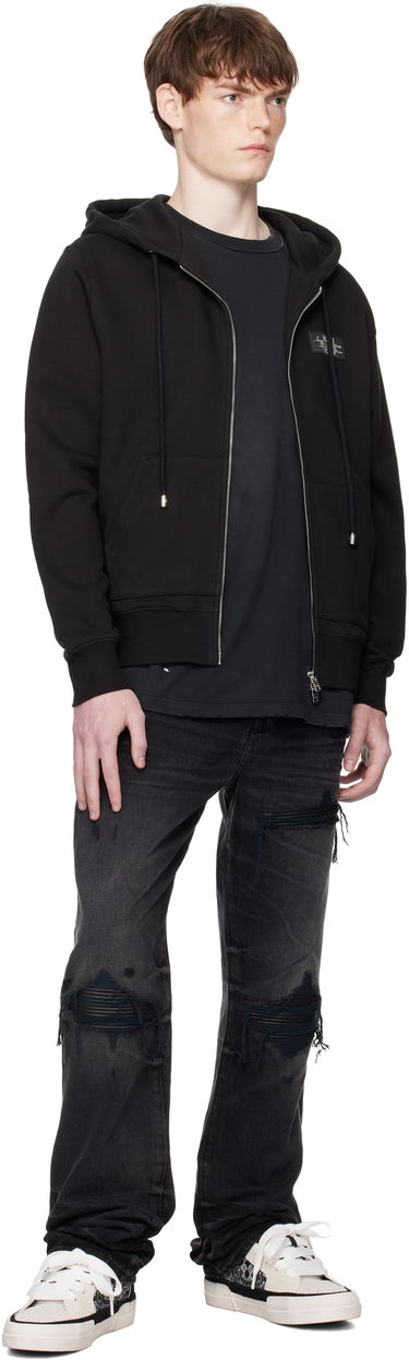 Pulover AMIRI AMIRI 'Amiri Spirit' Zip Hoodie Črna | AMJYHD1118, 3