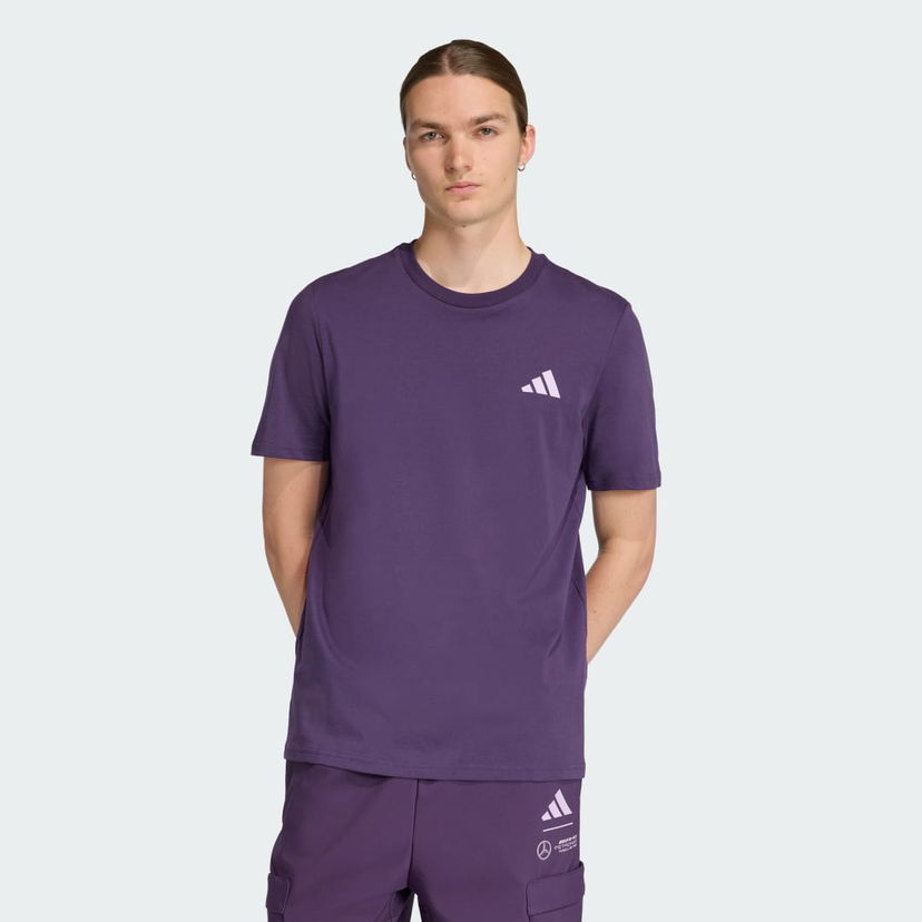 Majica adidas Performance Mercedes-AMG Petronas Formula One Team Premium Graphic T-Shirt Lila | JX8814