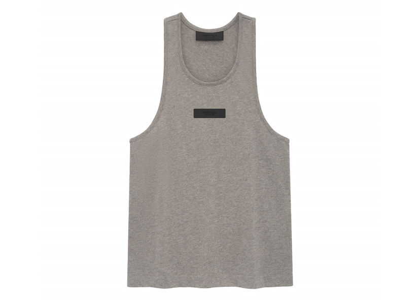 Majica brez rokavov Fear of God Core Collection Tanktop Heather Grey Siva | 125SU245491FW