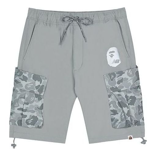 Cargo hlače New Balance Relaxed Fit Shorts Siva | BASP6000-GYX