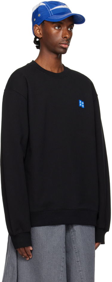 Pulover ADER ERROR Crewneck Sweatshirt Črna | BMSGFYSW0101BK, 4