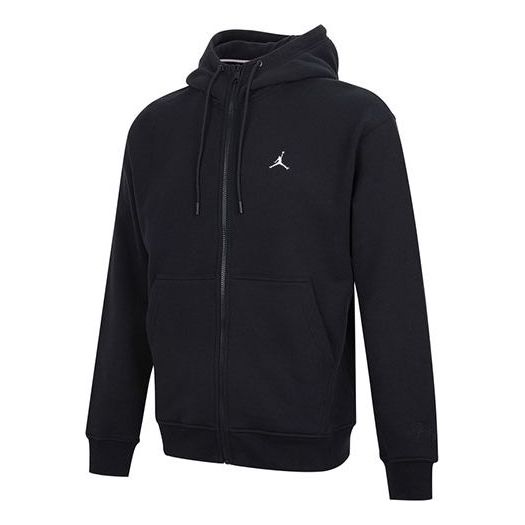 Pulover Jordan Jordan Embroidered Fleece Lined Hooded Jacket Črna | DA9811-010
