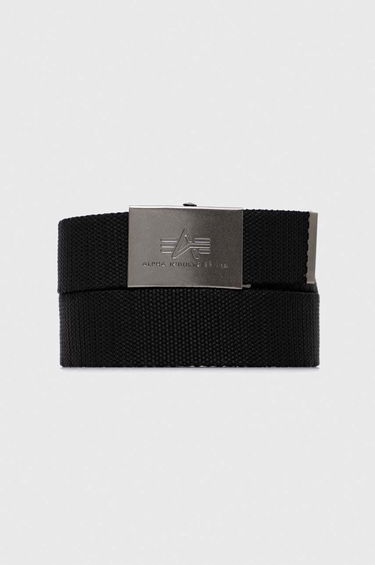 Pasovi Alpha Industries Belt Črna | 100906.03, 0
