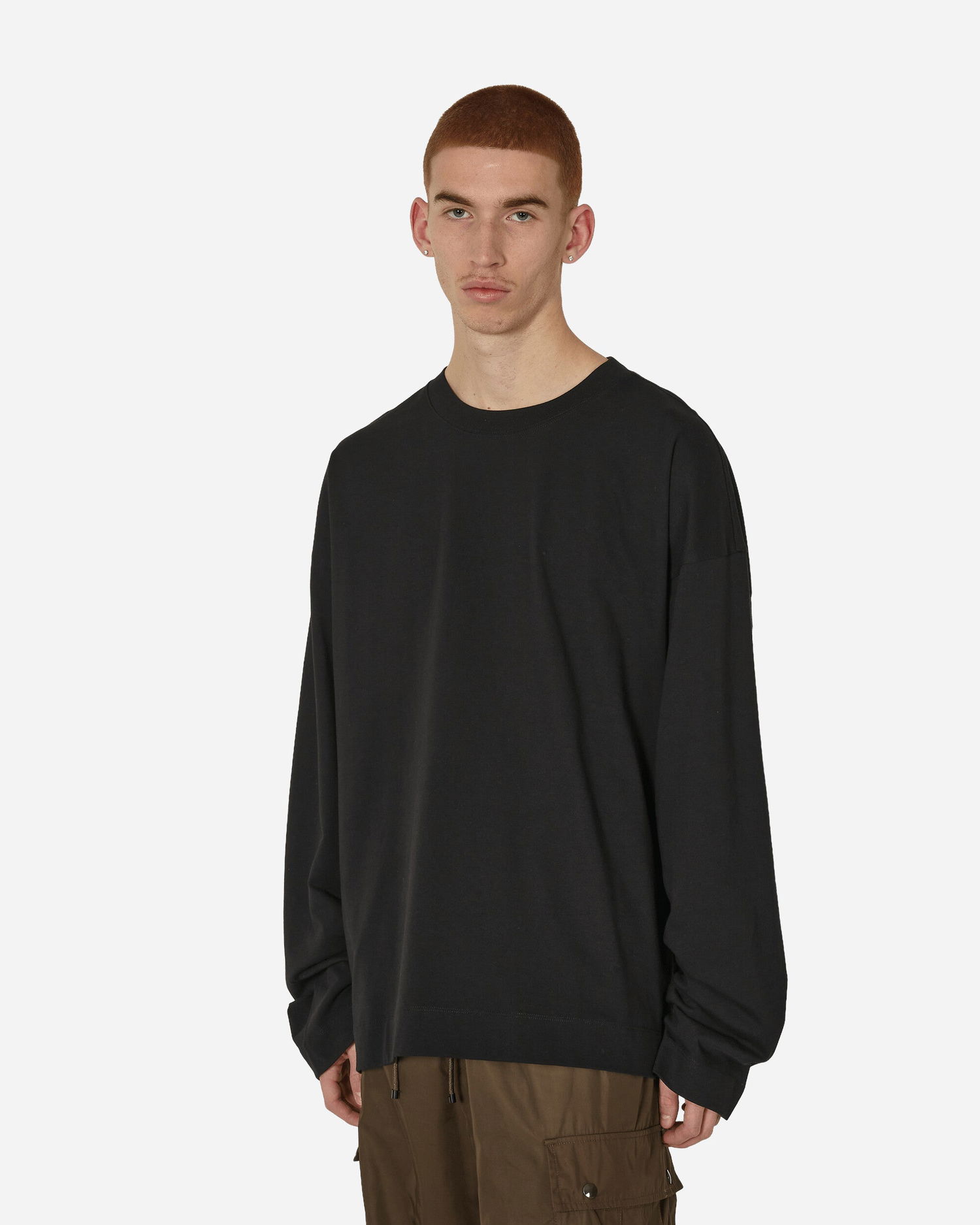 Majica Dries Van Noten Oversized T-Shirt Črna | 241-021119-8603 900, 1