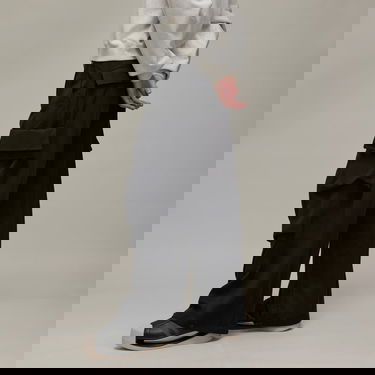 Cargo hlače Y-3 Washed Twill Cargo Pants Črna | JI5866, 1