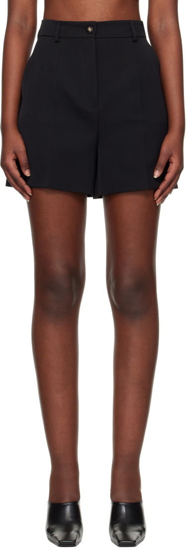 Kratke hlače Dolce & Gabbana Dolce&Gabbana Wool Gabardine Shorts Črna | FTC9QT FU21E, 0