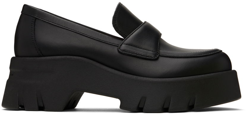 Superge in čevlji Gianvito Rossi Farren Platform Loafers Črna | G25319.20GOM.CLN