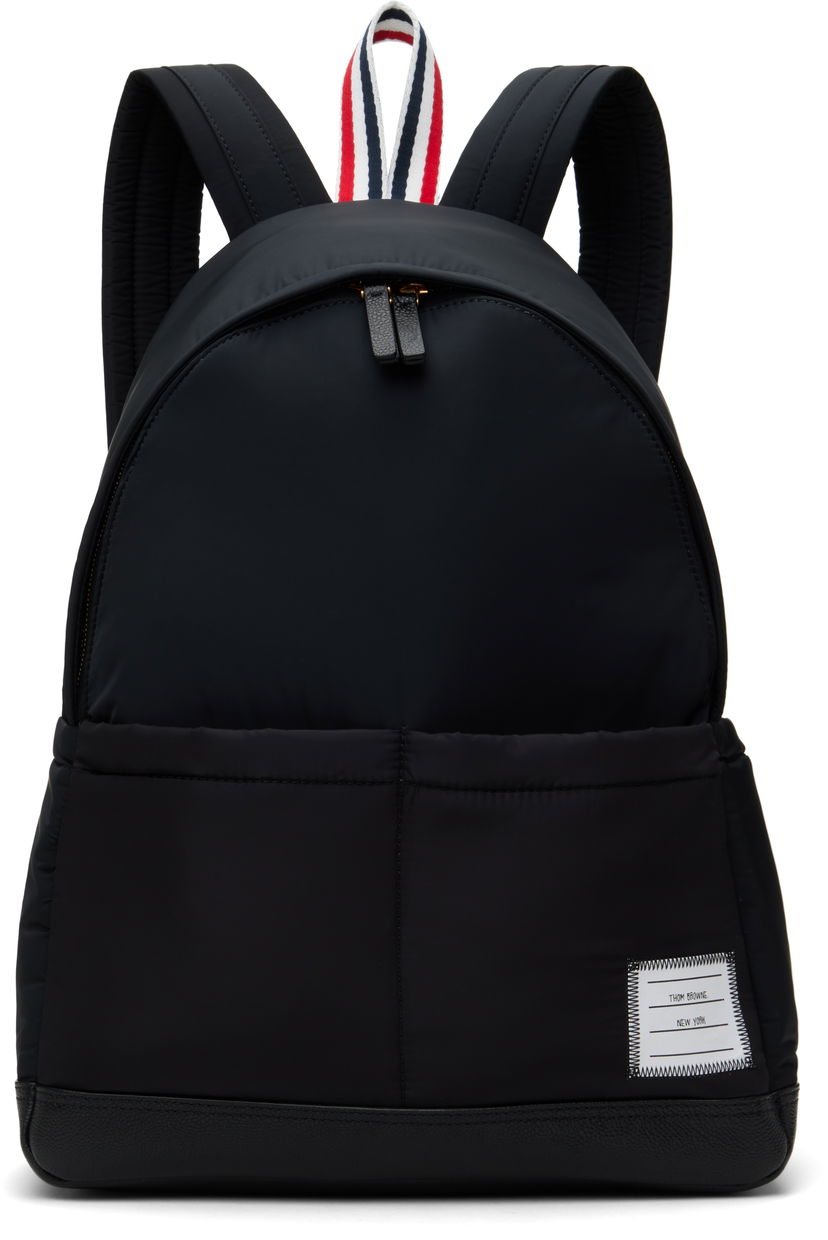 Nahrbtnik Thom Browne Thom Browne Poly Twill Multipocket Backpack Črna | UAG210A-07259