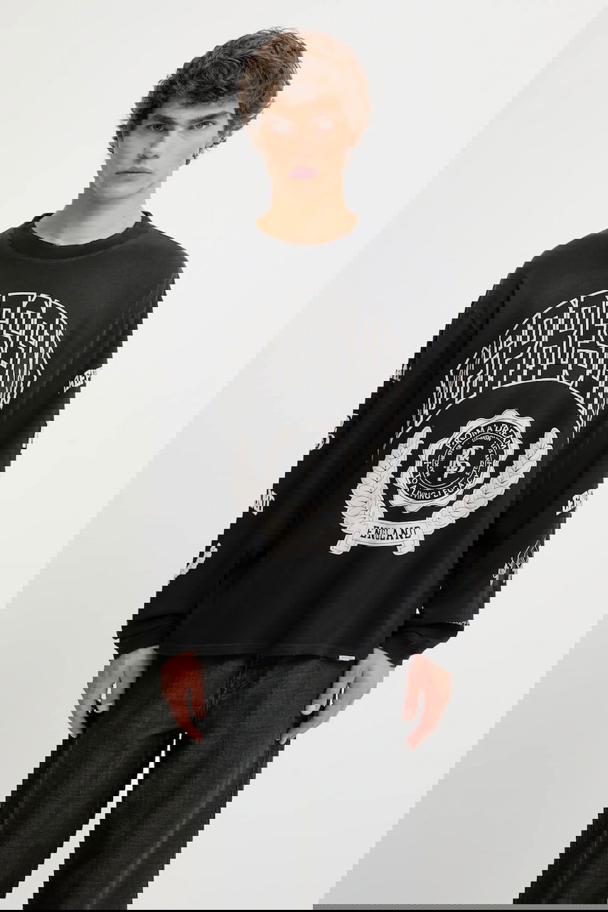 Majica Represent Clo Represent Legacy Crest Long Sleeve T-Shirt Črna | MLM100371, 0