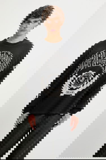 Majica Represent Clo Represent Legacy Crest Long Sleeve T-Shirt Črna | MLM100371, 0