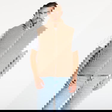 Telovnik Urban Classics Basic Teddy Puffer Vest Bež | TB7939-01279, 0